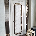 Миниатюра Зеркальные панно и bevels-элементы для оформления двери