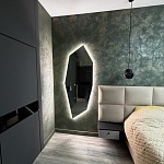 Миниатюра Асимметричное зеркало с подсветкой