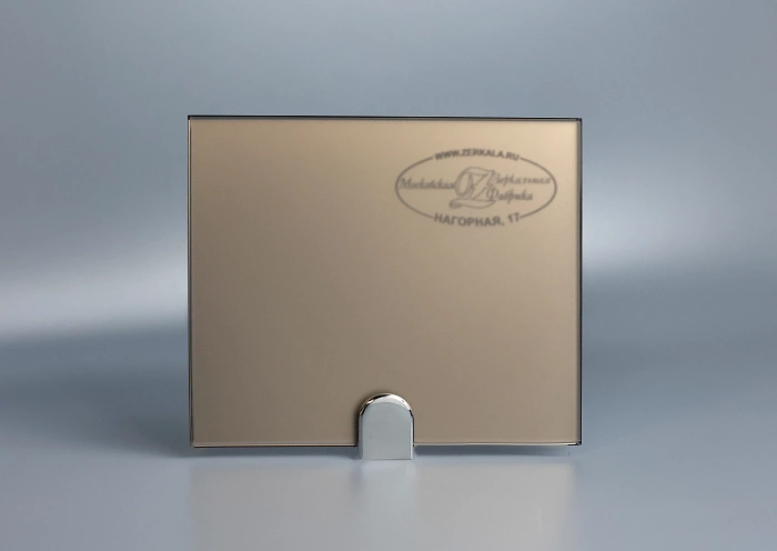 Зеркало декоративное 4мм Bronze (бронза) от Московской Зеркальной Фабрики