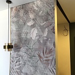 Миниатюра Круглое зеркало в стиле лофт